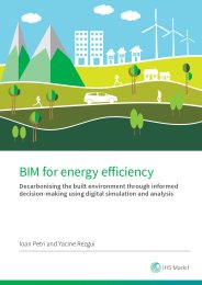 BIM for energy efficiency