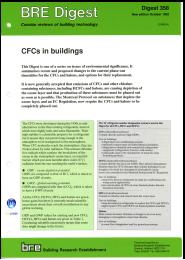 CFCs in buildings