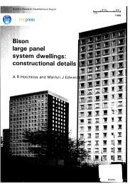 Bison large panel system dwellings: constructional details