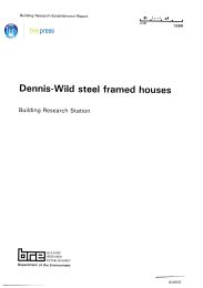 Dennis-Wild steel framed houses