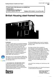 British Housing steel-framed houses