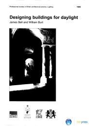 Designing buildings for daylight