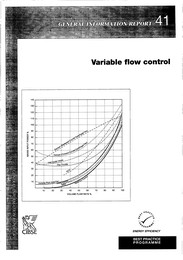 Variable flow control - The Construction Information Service