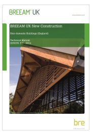 BREEAM UK new construction - non-domestic buildings (England). Technical manual. Issue 5.0