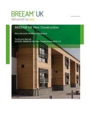 BREEAM UK new construction 2018 - non-domestic buildings (England). Technical manual
