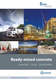 Ready-mixed concrete...essential...local...sustainable