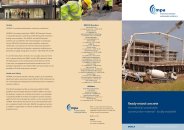 Ready-mixed concrete an essential sustainable construction material - locally available