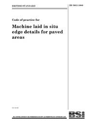 Code of practice for machine laid in-situ edge details for paved areas