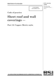 Sheet roof and wall coverings. Copper. Metric units (Incorporating amendment Nos. 1 and 2)