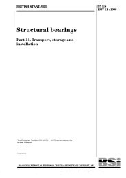 Structural bearings. Transport, storage and installation