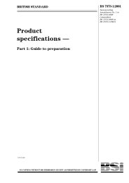 Product specifications. Guide to preparation (Incorporating amendment No.1 to BS 7373:1998) (Renumbers BS 7373:1998 as BS 7373-1:2001)