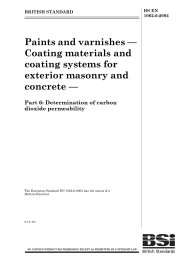 Paints and varnishes - Coating materials and coating systems for exterior masonry and concrete. Determination of carbon dioxide permeability