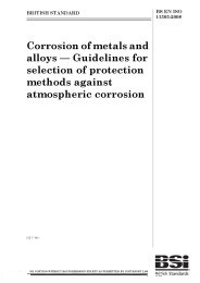 Corrosion Of Metals And Alloys - Guidelines For Selection Of Protection ...