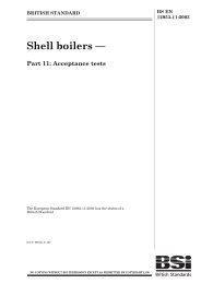 Shell boilers. Acceptance tests