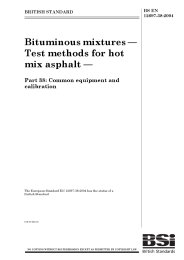 Bituminous mixtures - Test methods for hot mix asphalt. Common equipment and calibration