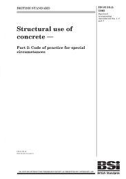Structural use of concrete. Code of practice for special circumstances (AMD 5914) (AMD 12061) (AMD 16017) (Withdrawn)