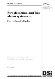 Fire detection and fire alarm systems. Manual call points (AMD 16126) (AMD Corrigendum 16487)