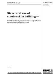 Structural use of steelwork in building. Code of practice for design of cold formed thin gauge sections (AMD 16502) (Withdrawn)