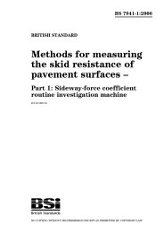 Methods for measuring the skid resistance of pavement surfaces. Sideway-force coefficient routine investigation machine