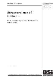 Structural use of timber. Code of practice for trussed rafter roofs (AMD Corrigendum 16541) (AMD Corrigendum 16972) (Withdrawn)