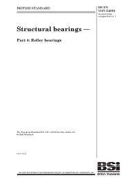 Structural bearings. Roller bearings (AMD Corrigendum 17035)