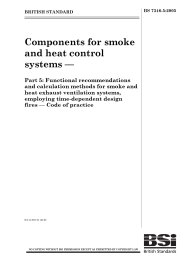 Components for smoke and heat control systems. Functional recommendations and calculation methods for smoke and heat exhaust ventilation systems, employing time-dependent design fires - Code of practice