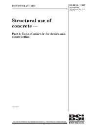 Structural use of concrete. Code of practice for design and construction (AMD 9882) (AMD 13468) (AMD 16016) (AMD 17307) (Withdrawn)