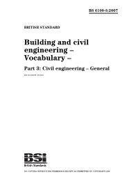Building and civil engineering - Vocabulary. Civil engineering - General