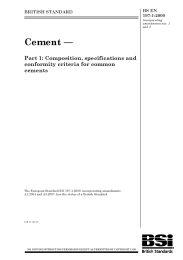 Cement. Composition, specifications and conformity criteria for common cements (AMD 15209) (AMD 17352) (Withdrawn)