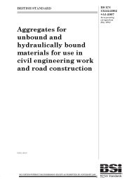 Aggregates for unbound and hydraulically bound materials for use in civil engineering work and road construction (+A1:2007) (incorporating corrigendum May 2004)