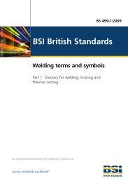 Welding terms and symbols. Glossary for welding, brazing and thermal cutting