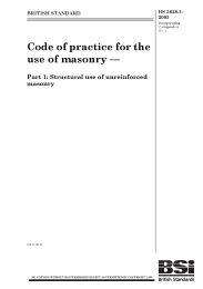 Code of practice for use of masonry. Structural use of unreinforced masonry (incorporating Corrigendum No.1) (Withdrawn)