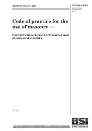 Code of practice for the use of masonry. Structural use of reinforced and prestressed masonry (incorporating Corrigendum No.1) (Withdrawn)