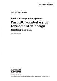 Design management systems. Vocabulary of terms used in design management