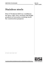 Stainless steels. Technical delivery conditions for bars, rods, wire, sections and bright products of corrosion resisting steels for construction purposes