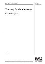 Testing fresh concrete. Slump-test (Withdrawn)