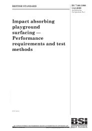 Impact absorbing playground surfacing - performance requirements and test methods (+A2:2009) (Incorporating corrigendum No. 1)