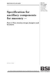 Specification for ancillary components for masonry. Ties, tension straps, hangers and brackets (+A1:2008) (incorporating corrigenda October 2003, September 2006 and October 2009) (Withdrawn)
