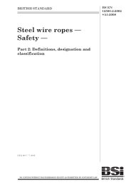 Steel wire ropes. Safety. Definitions, designation and classification (+A1:2008)