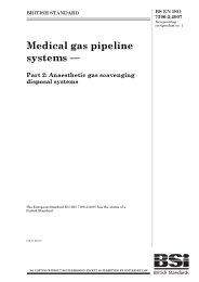 Medical gas pipeline systems. Anaesthetic gas scavenging disposal systems (incorporating corrigendum No. 1)
