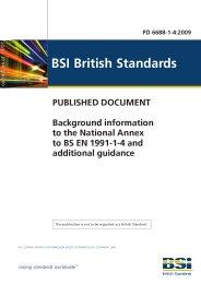 Background information to the National Annex to BS EN 1991-1-4 and additional guidance (Withdrawn)