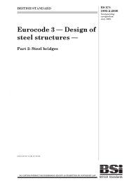 Eurocode 3: Design of steel structures. Steel bridges (incorporating corrigendum July 2009)