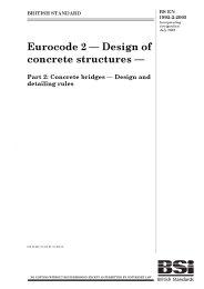 Eurocode 2: Design of concrete structures. Concrete bridges - Design and detailing rules (incorporating corrigendum July 2008) (Superseded but remains current)