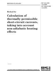 Method for calculation of thermally permissible short-circuit currents, taking into account non-adiabatic heating effects (+A1:2008)