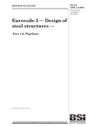 Eurocode 3 - Design of steel structures. Pipelines (incorporating corrigendum July 2009) (Withdrawn)