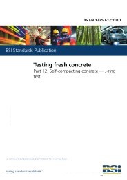 Testing fresh concrete. Self-compacting concrete - J-ring test