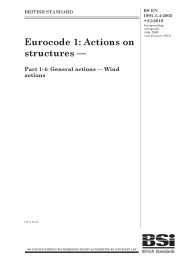 Eurocode 1: Actions on structures. General actions - Wind actions (+A1:2010) (incorporating corrigenda July 2009 and January 2010)