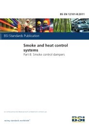 Smoke and heat control systems. Smoke control dampers