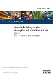 Glass in buildings - heat strengthened soda lime silicate glass. Definition and description
