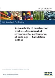 Sustainability of construction works - assessment of environmental performance of buildings - calculation method (incorporating corrigendum November 2011)